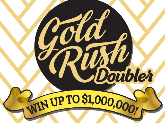 $5 GOLD RUSH DOUBLER